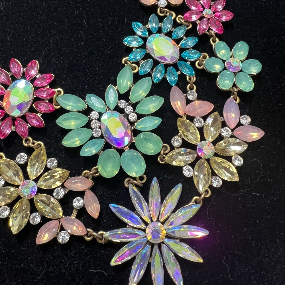 Amazing statement necklace & earrings - Picture 2 of 5